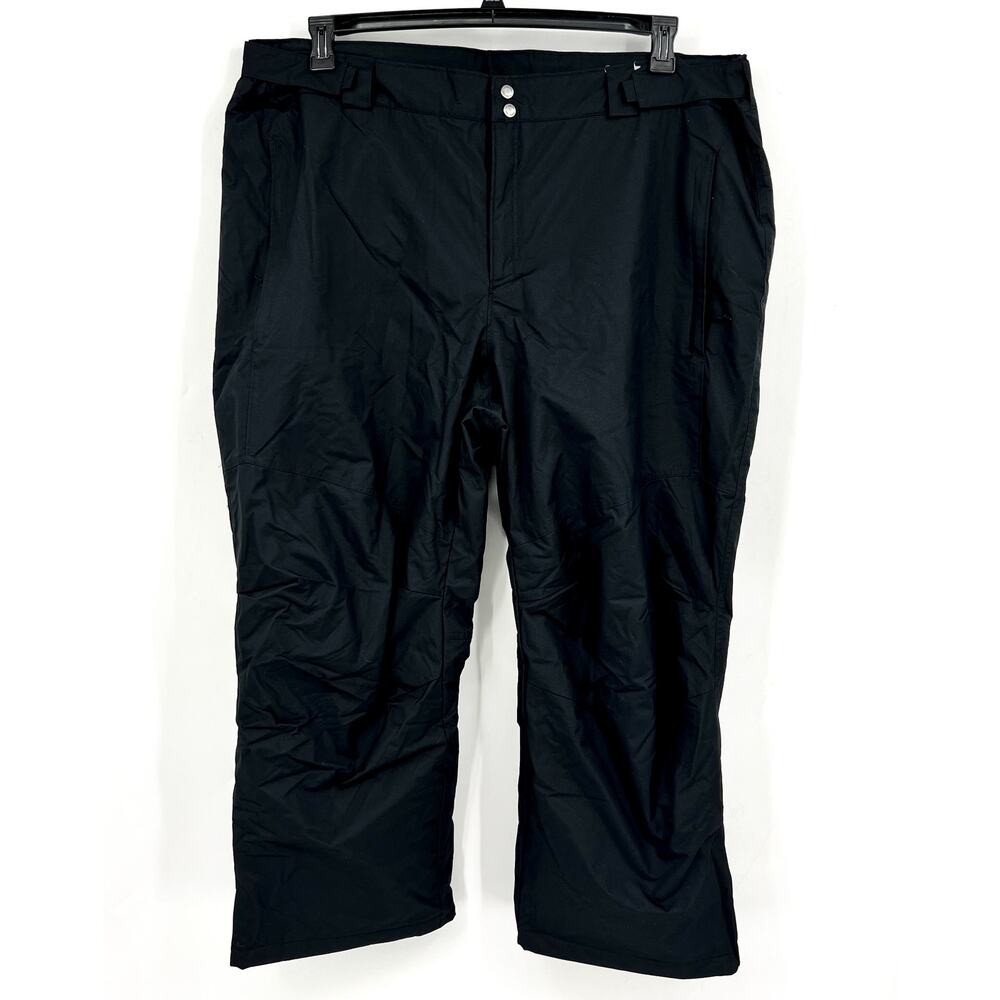 COLUMBIA Men's Bugaboo IV Insulated Snow Pants 3X Short Black Waterproof NWT - Picture 6 of 16